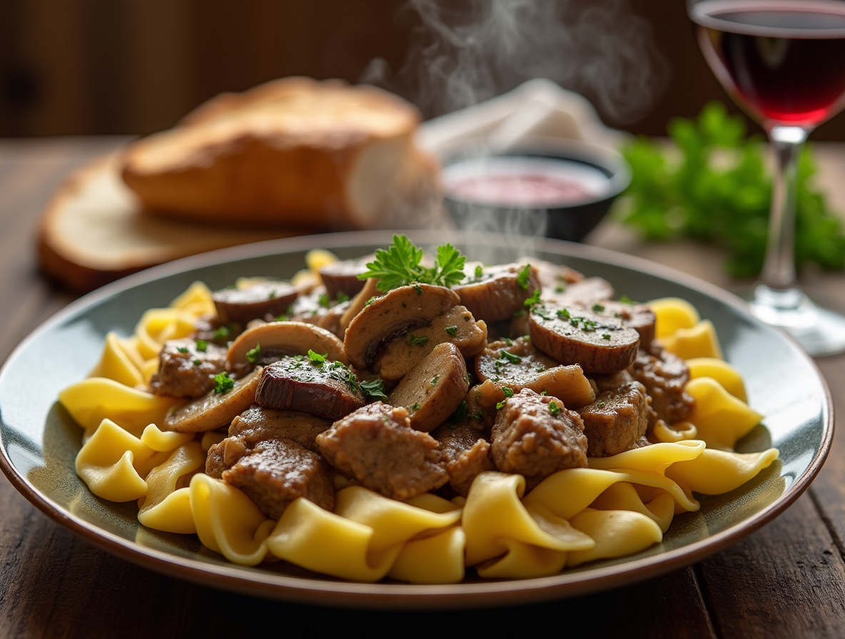 Beef Stroganoff Recipe: A Delicious Family Favorite!