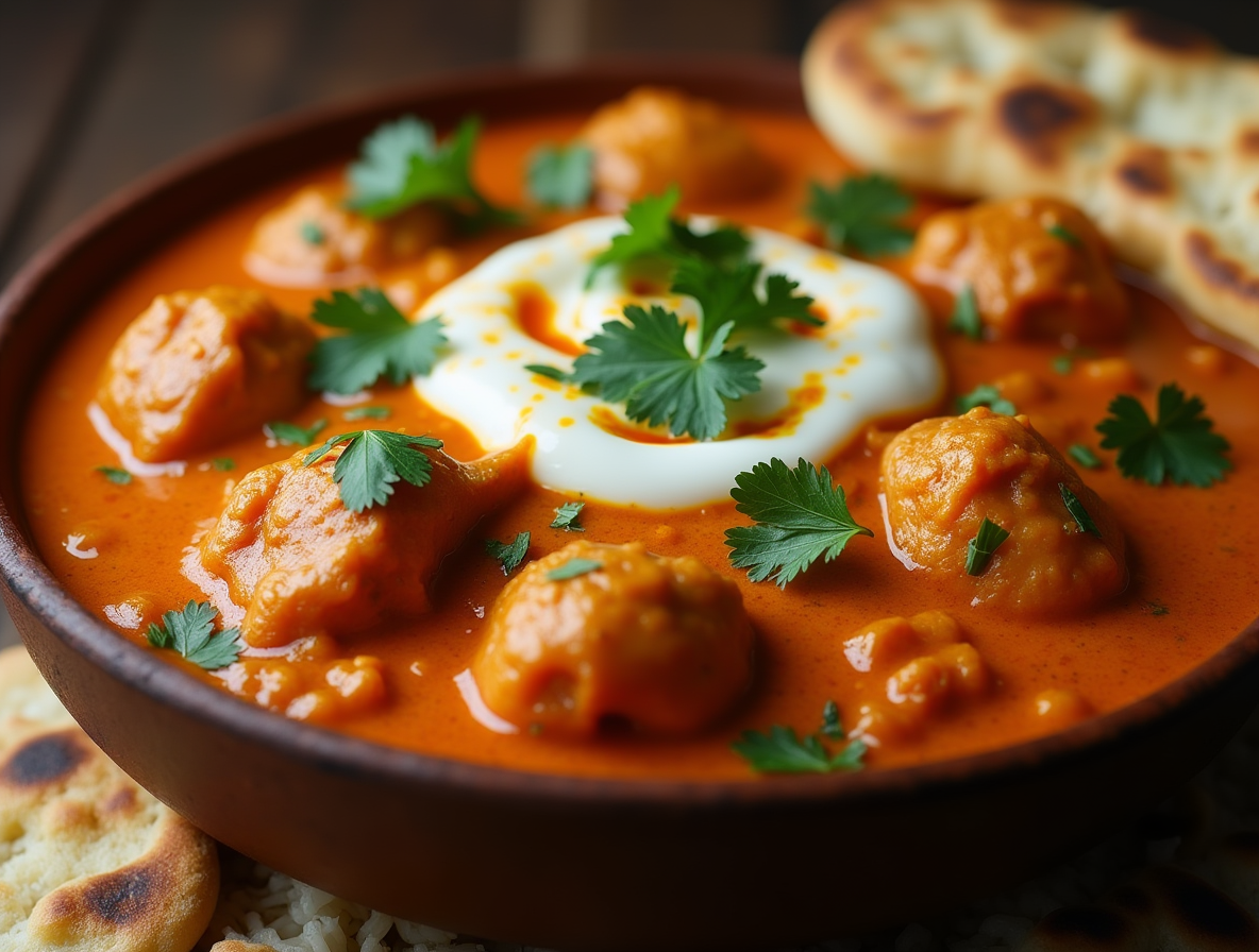 Butter Chicken is a delicious dish to savor today!