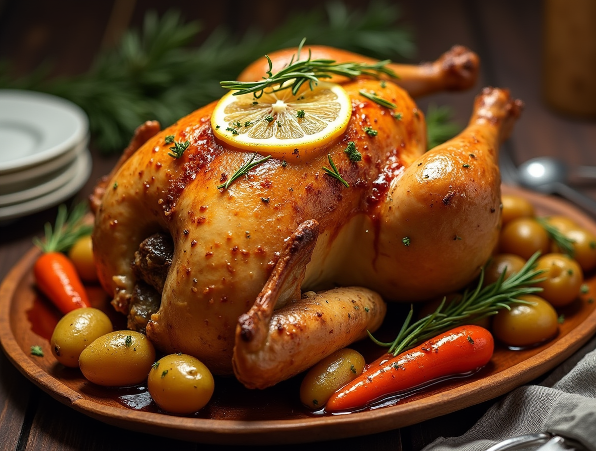 Lemon Herb Roast Chicken Recipe is a must-try dish!