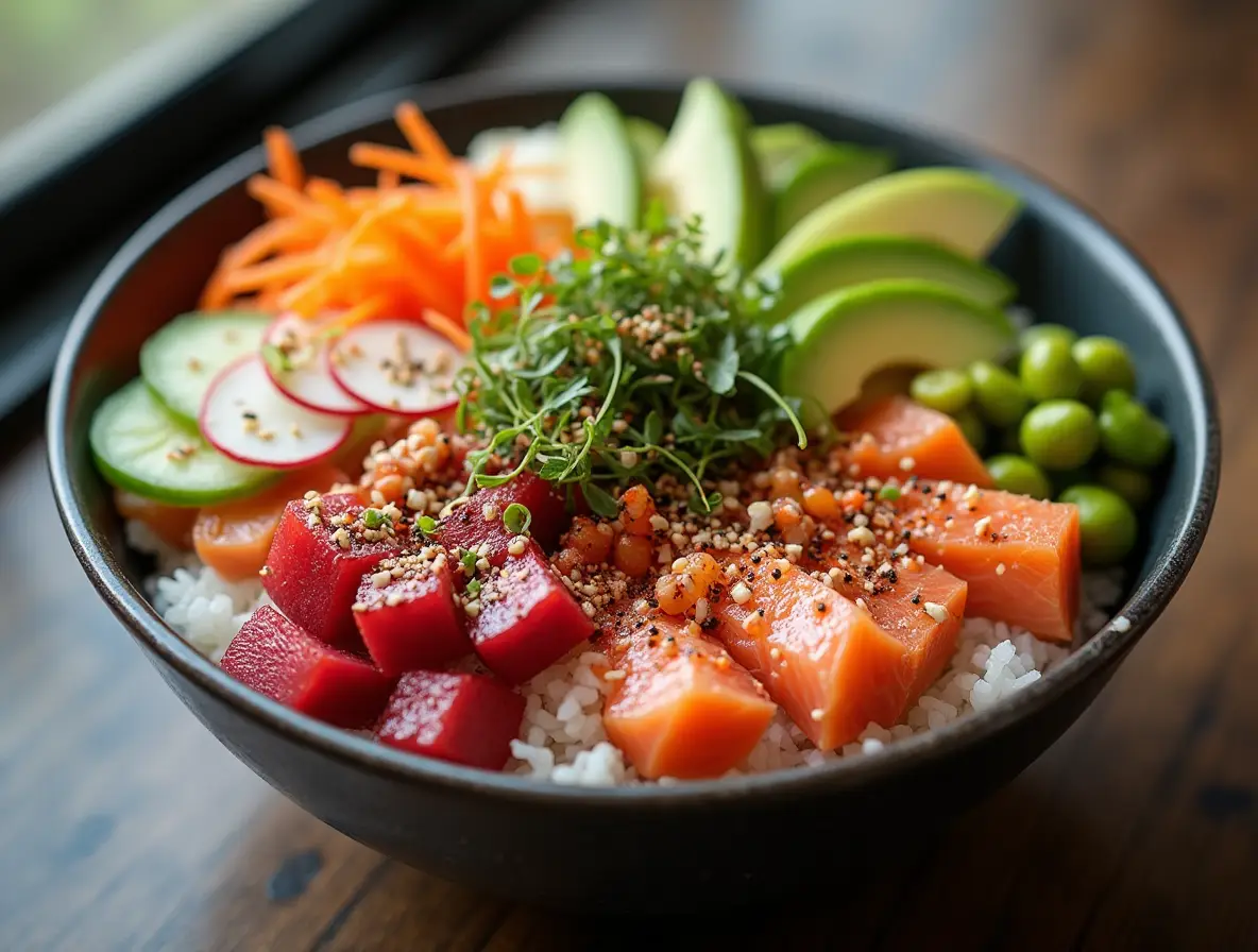 Best Poke Bowl Recipe: Tuna, Salmon, and Octopus Variations