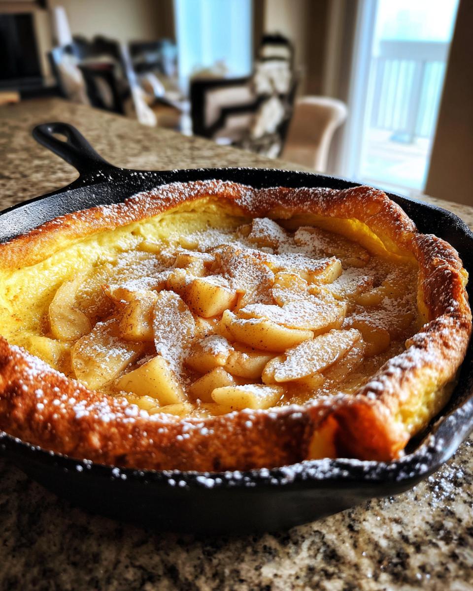apple dutch baby - detail 2