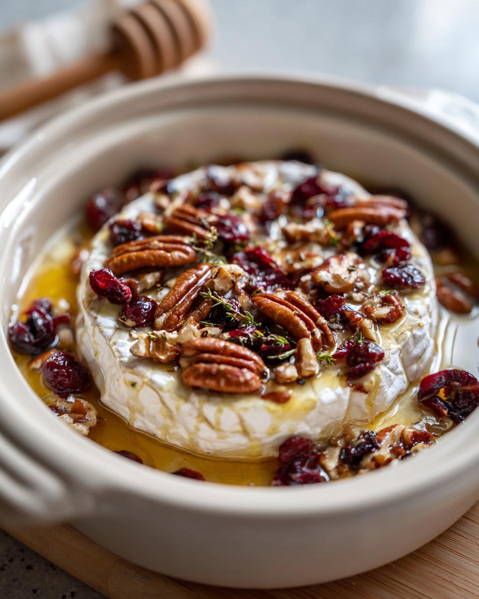 baked brie appetizer - detail 1