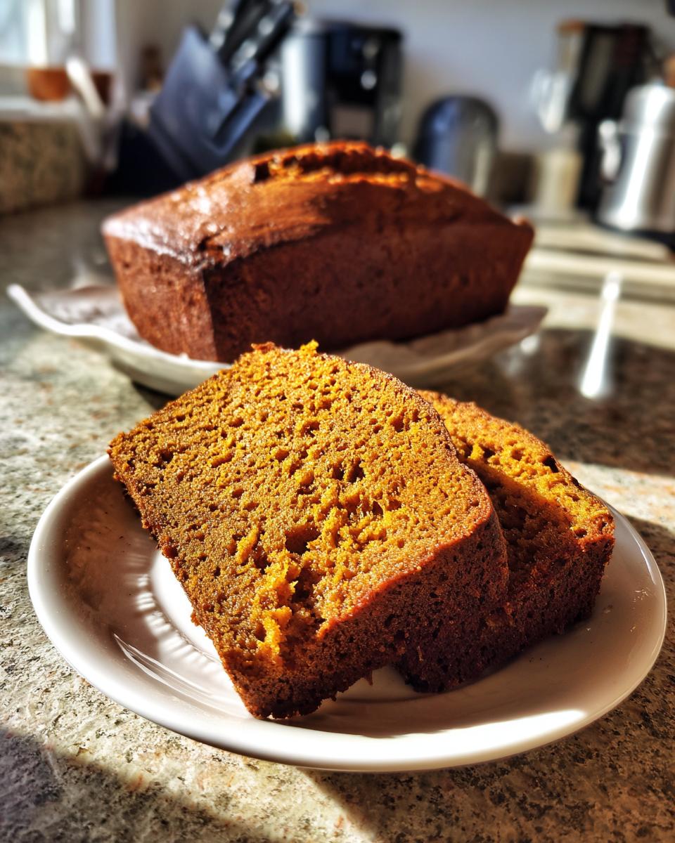 classic pumpkin bread - detail 1