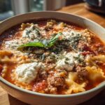 creamy lasagna soup