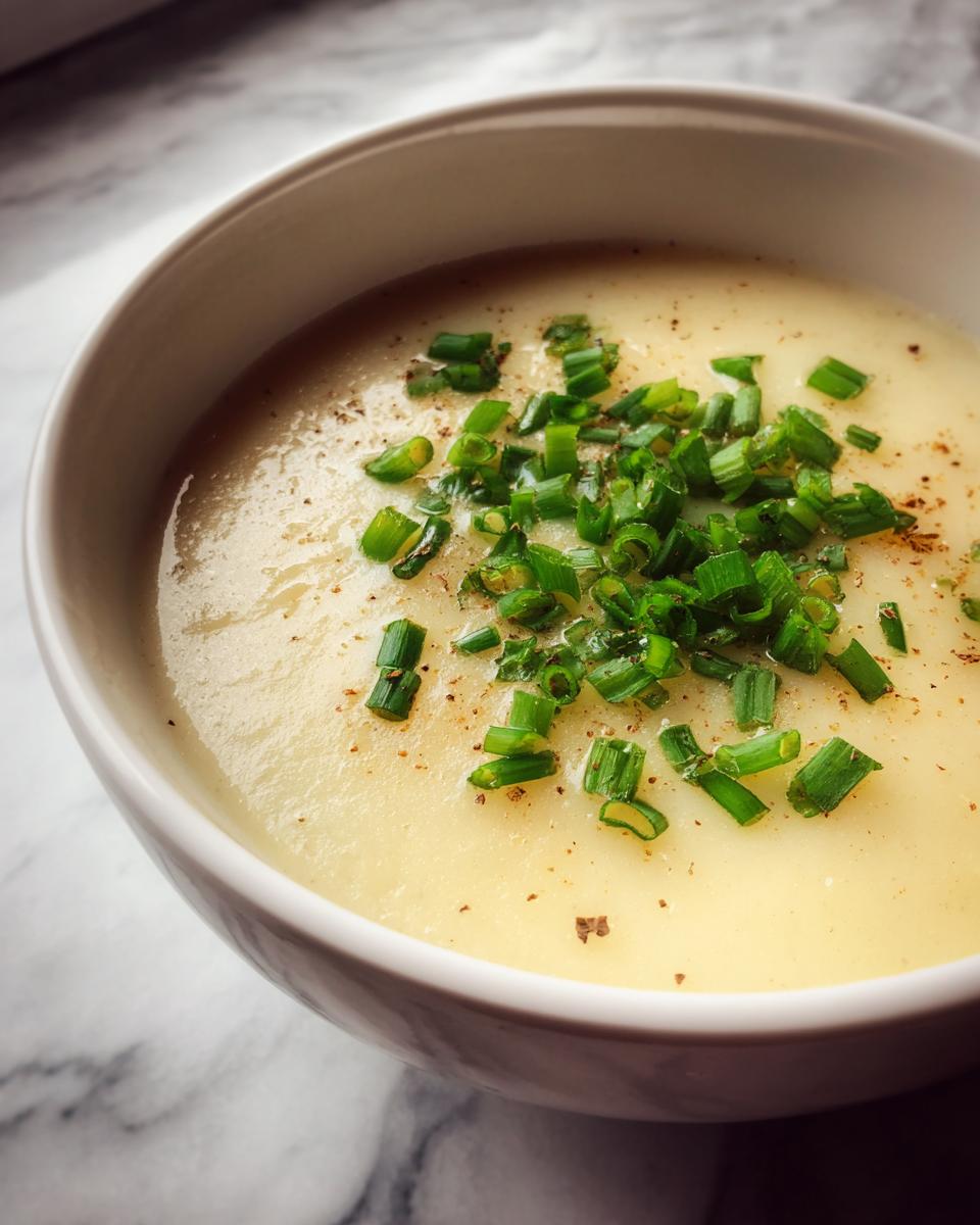 creamy potato soup - detail 3