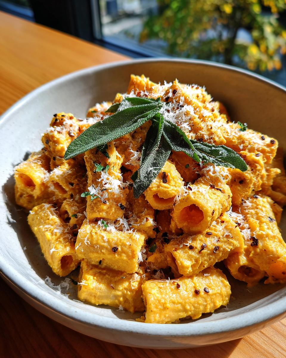 roasted butternut squash pasta - detail 2