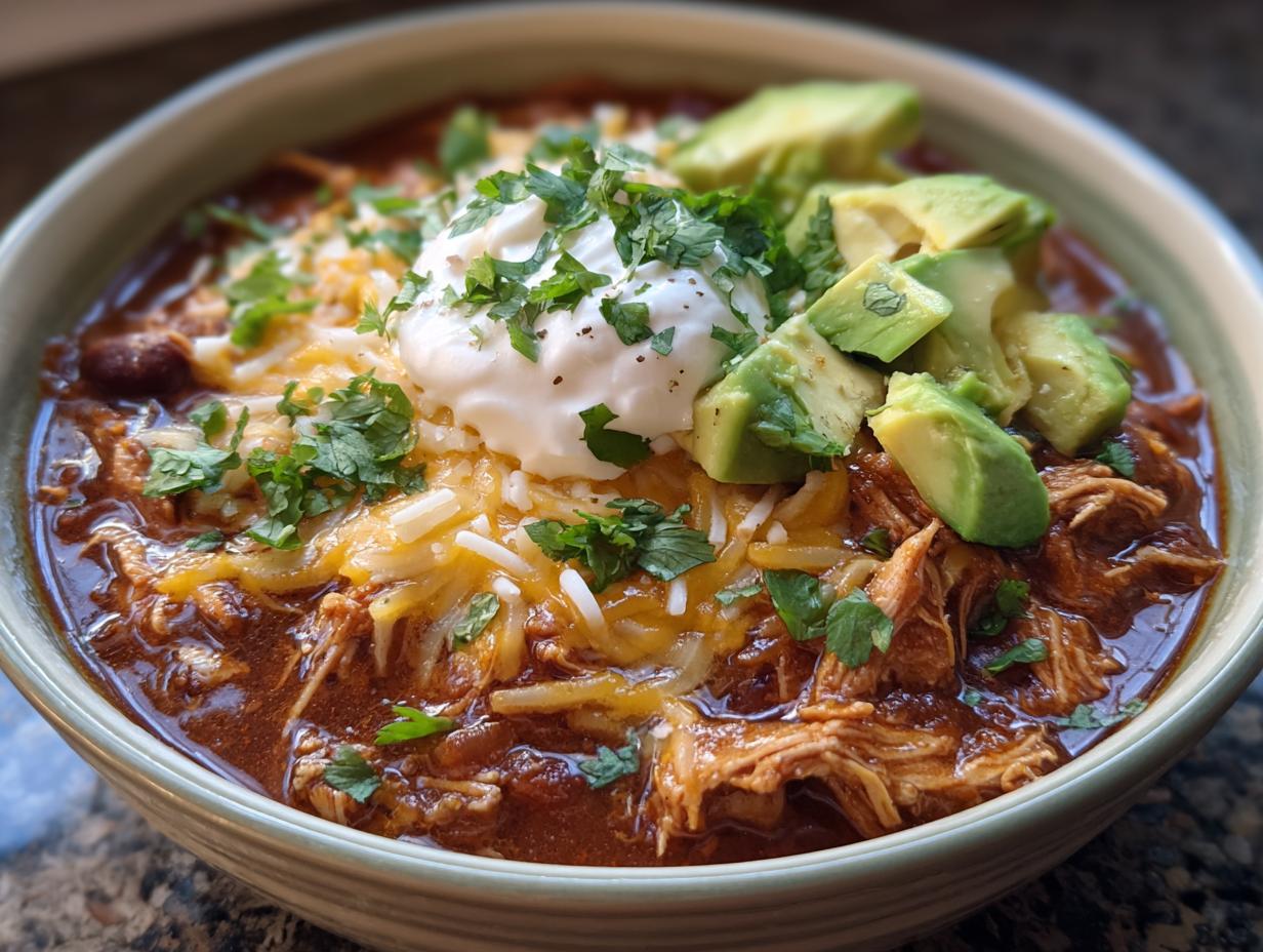 slow cooker chicken chili