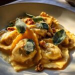 squash & brown butter tortelli