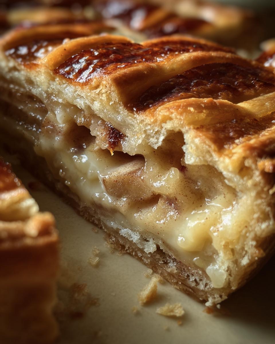 swirled apple tarte - detail 2
