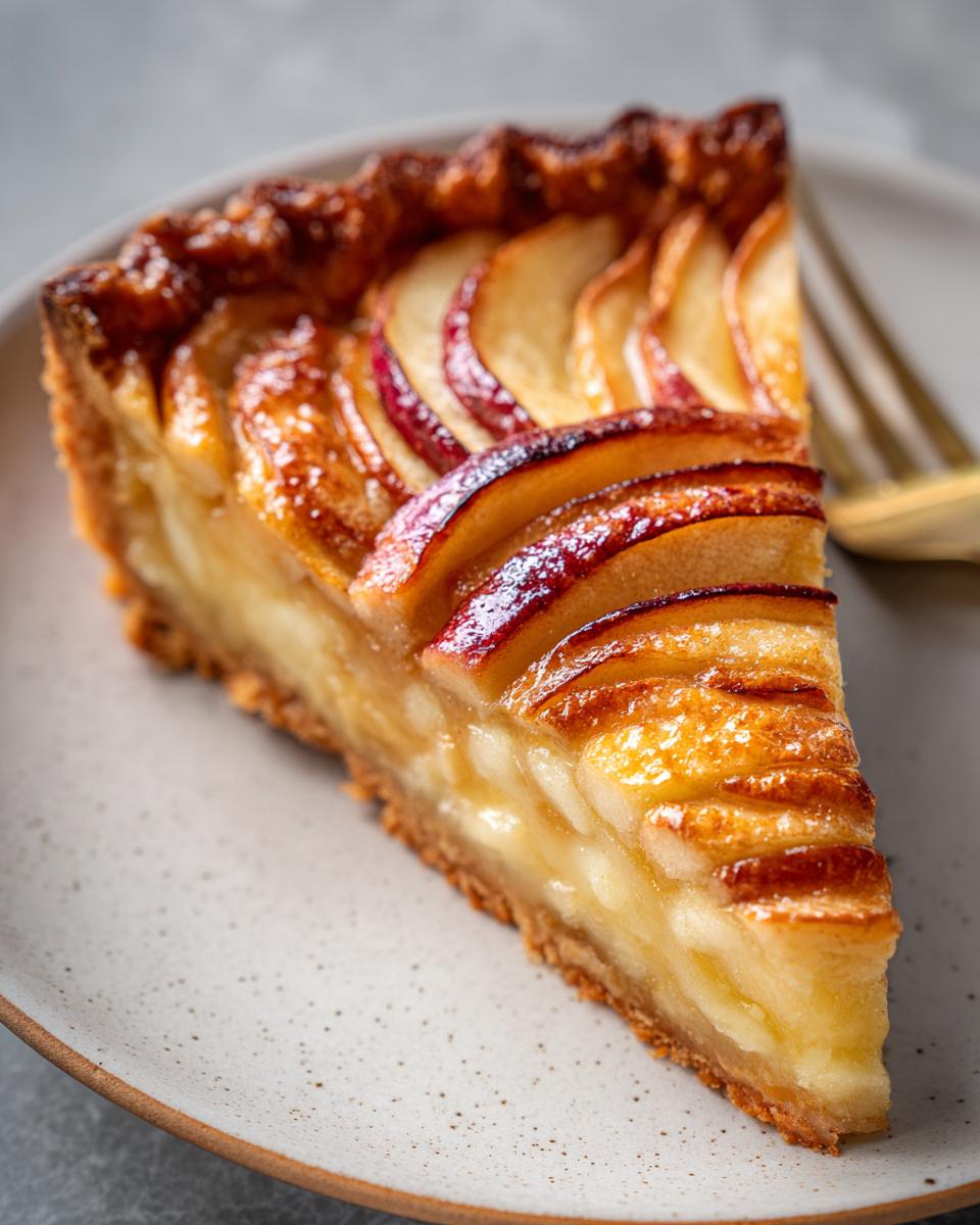 swirled apple tarte - detail 3